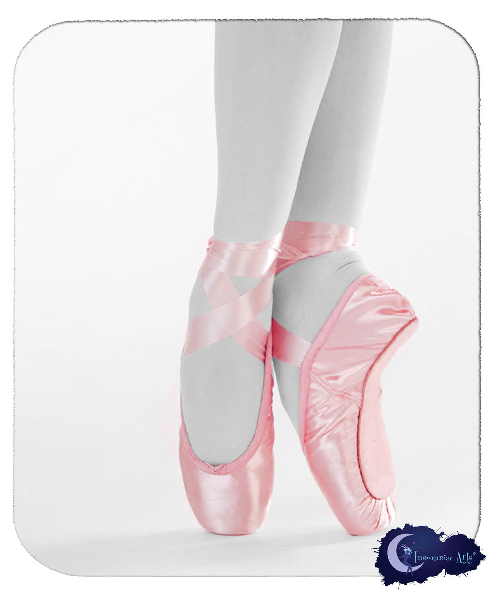 Items Similar To Pink Ballet Pointe Shoes Mouse Pad On