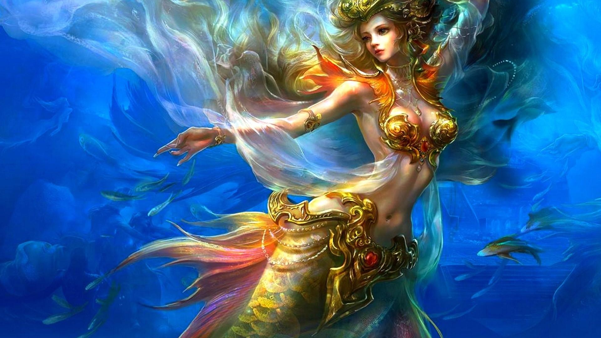 Underwater Mermaid Live Wallpa Wallpaper13