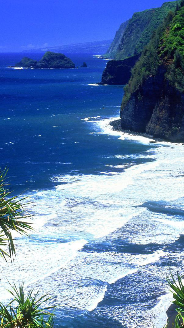 Hawaii Beach iPhone 5s Wallpaper Background
