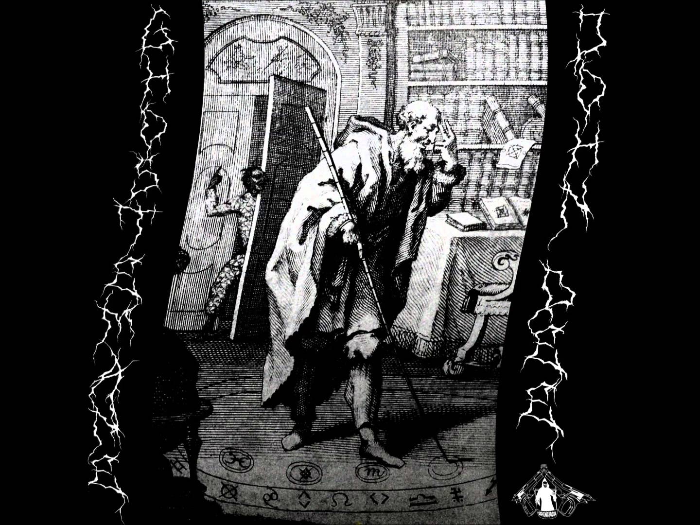I made a variety of 9x16 mobile wallpapers using the new Mercury sigil from  the end of the Lazaretto video  rGHOSTEMANE