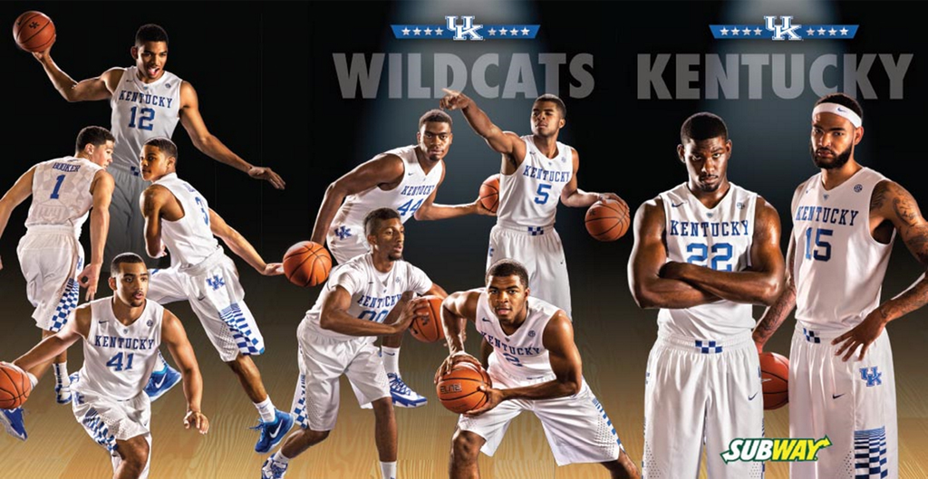 Kentucky Basketball Posters Schedule Cards Available Throughout