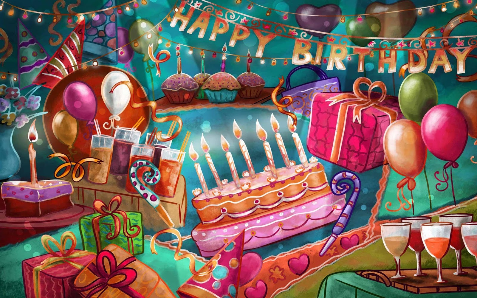 Free Download Happy Birthday Greetings Wishes High Resolution Hd 13 1600x1000 For Your Desktop Mobile Tablet Explore 74 Free Wallpaper Happy Birthday Free Birthday Wallpaper Backgrounds Birthday Background Wallpapers