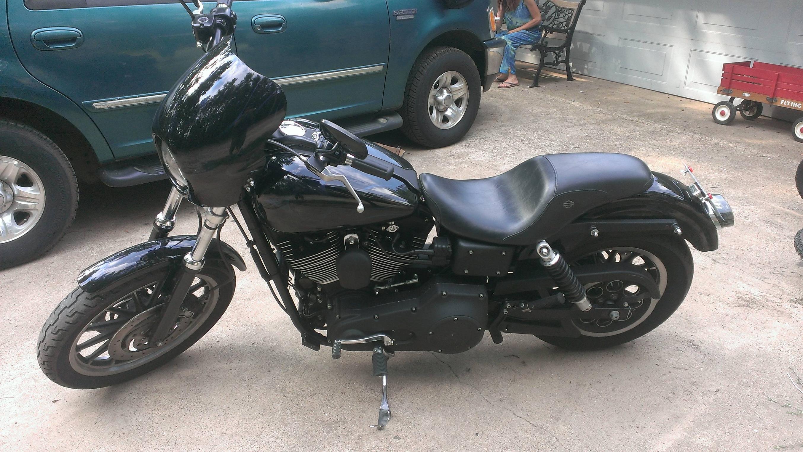 My New Dyna Fxdx Harley