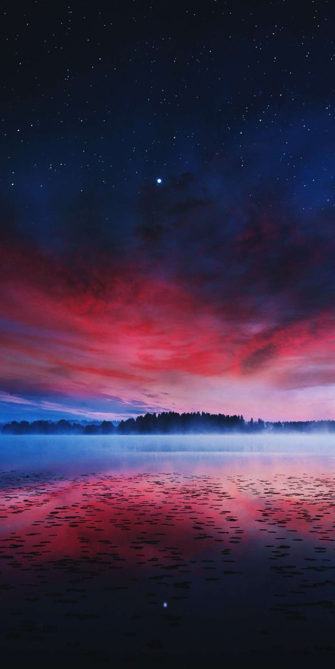 Beautiful Weather Sunset River iPhone Wallpaper Weather 1080x2159