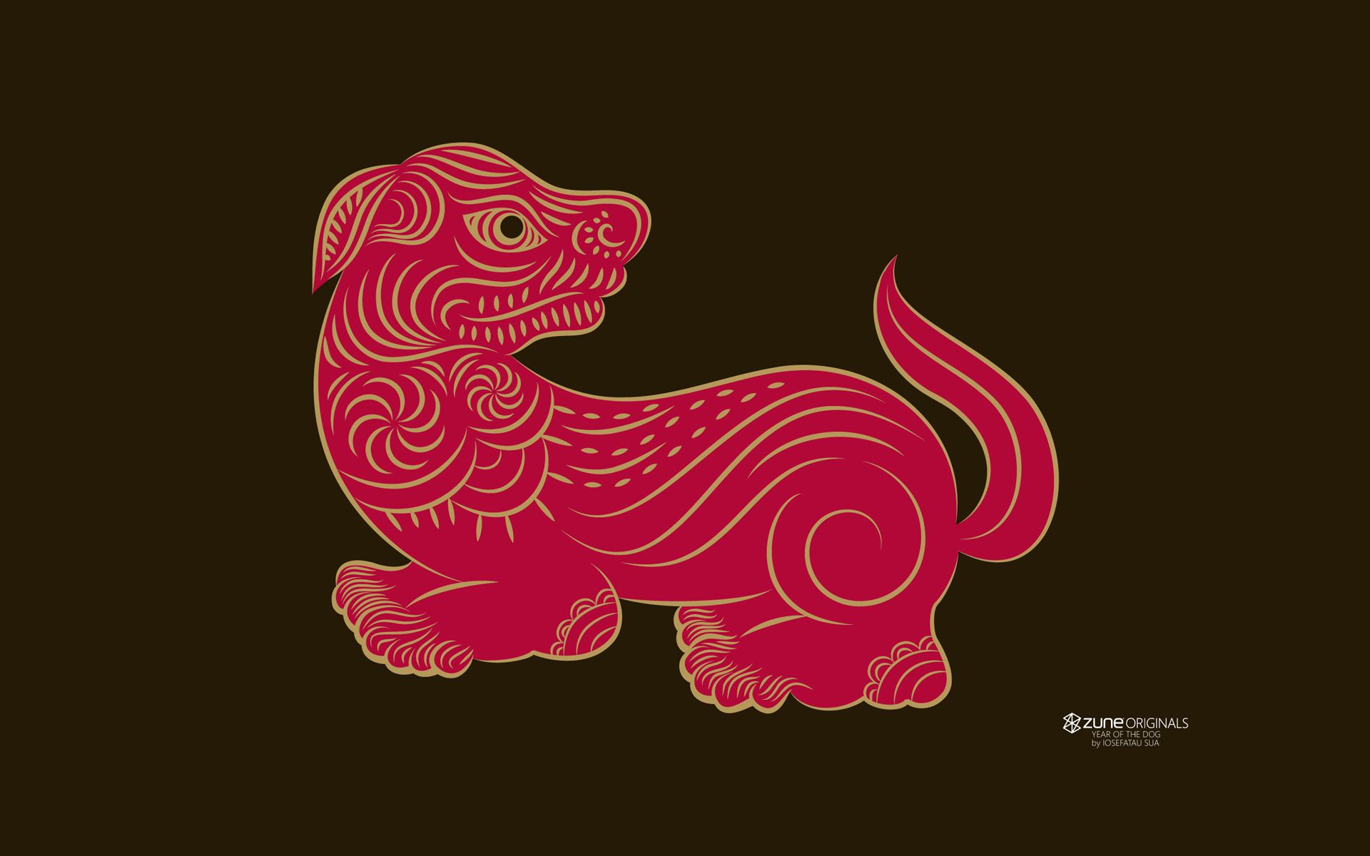 Year Of The Dog Chinese Zodiac Wallpaper