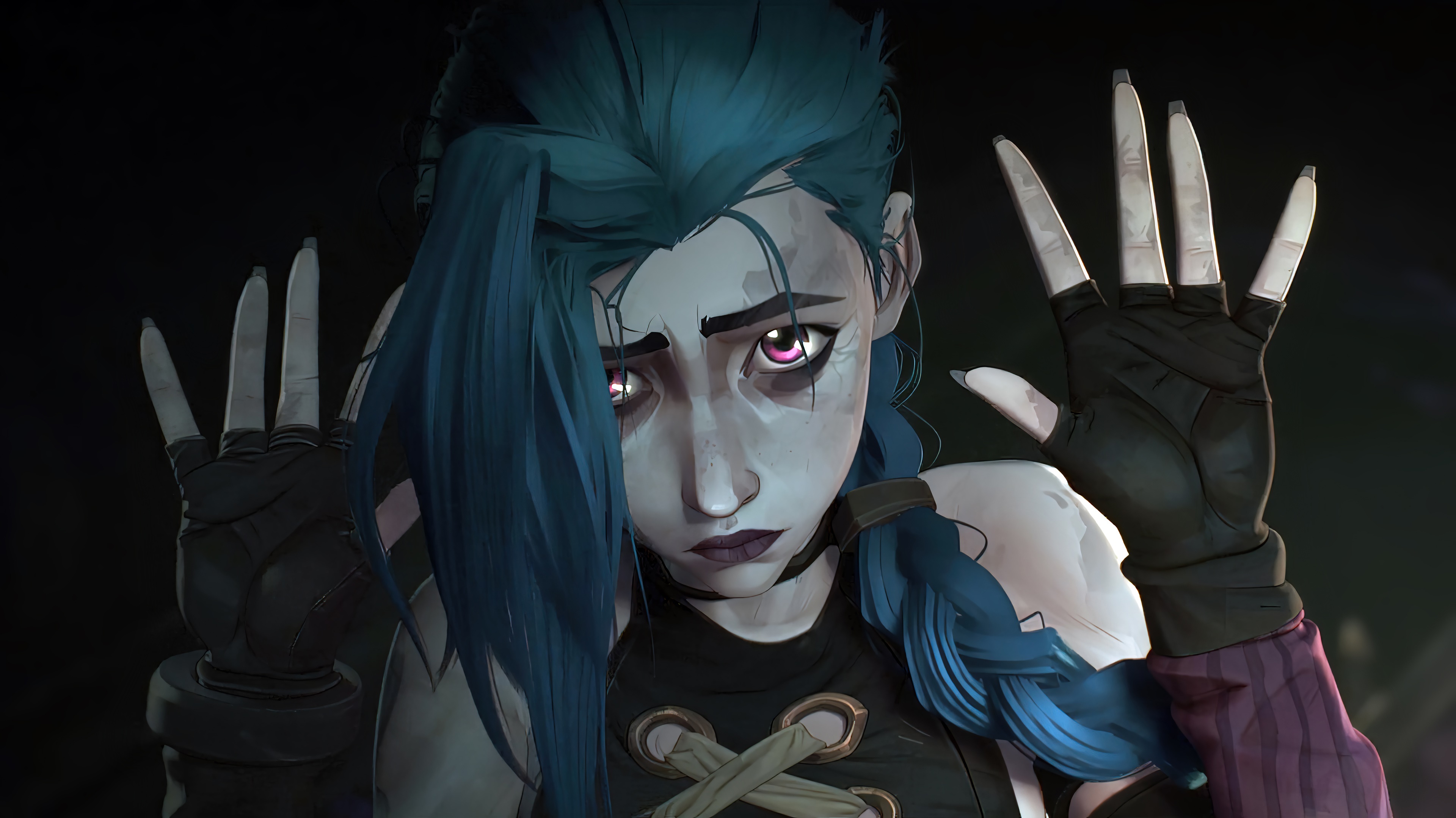 Jinx Arcane Netflix Series Lol 4k HD Wallpaper
