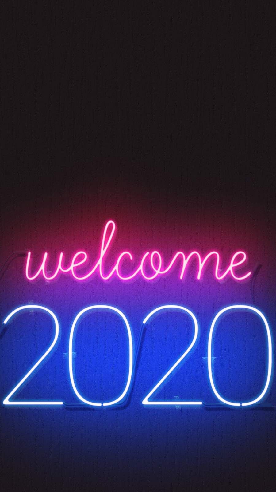 Download Welcome 2020 Happy New year Mobile Wallpaper for your 900x1600