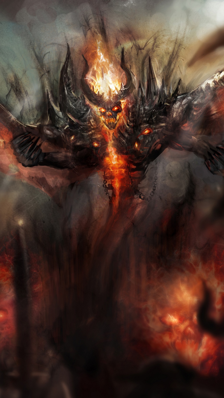 Nevermore Wallpaper Dota Shadow Fiend For Android