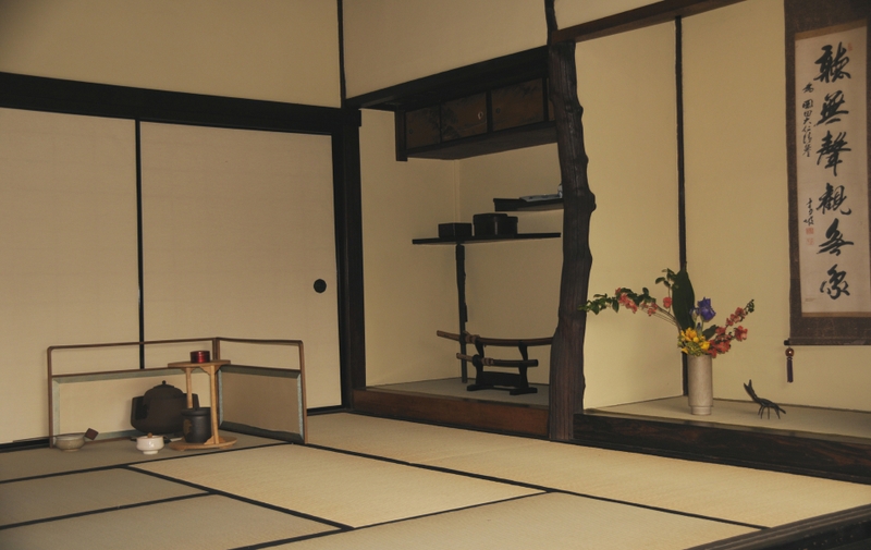 Japan Tea Architecture Room Wallpaper