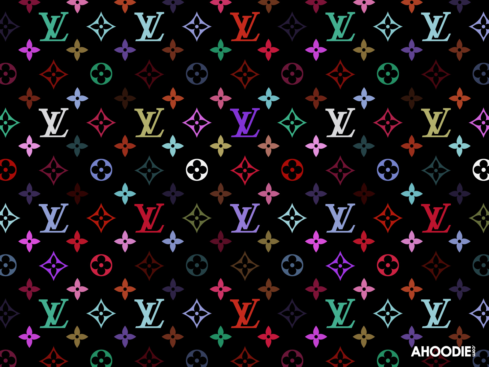 Lv Multi Color Wallpaper2 Louis Vuitton