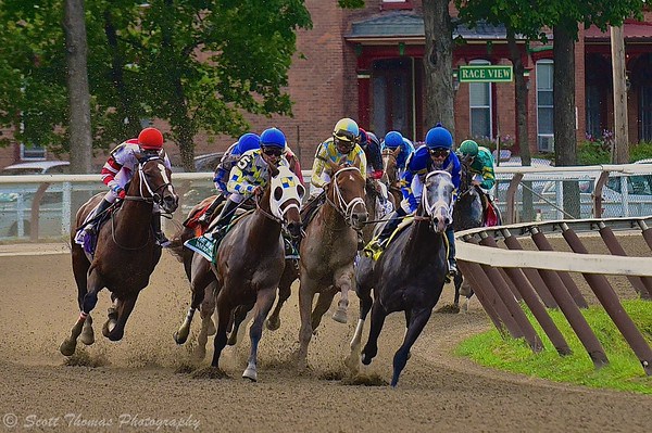 Saratoga Race Course In Springs New York On Saturday August