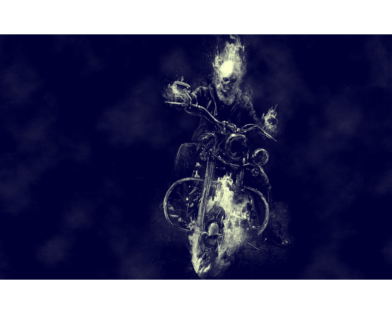 Ghost Rider Movie Bike Motorcycle Skull   1280x1024   247174