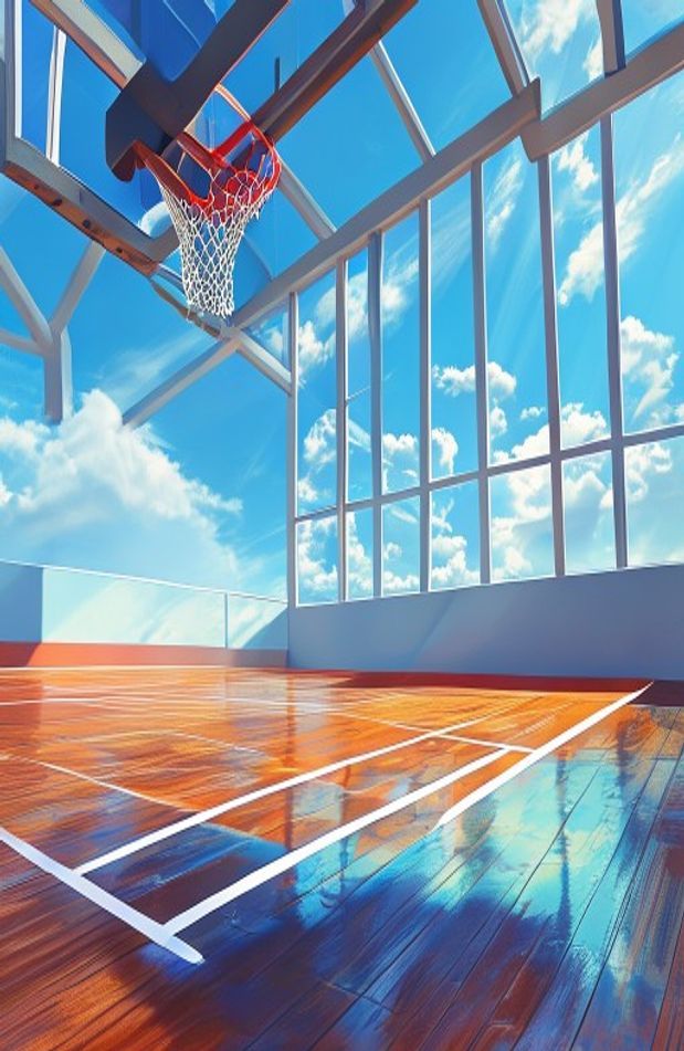 Basketball Court Wallpaper Hd