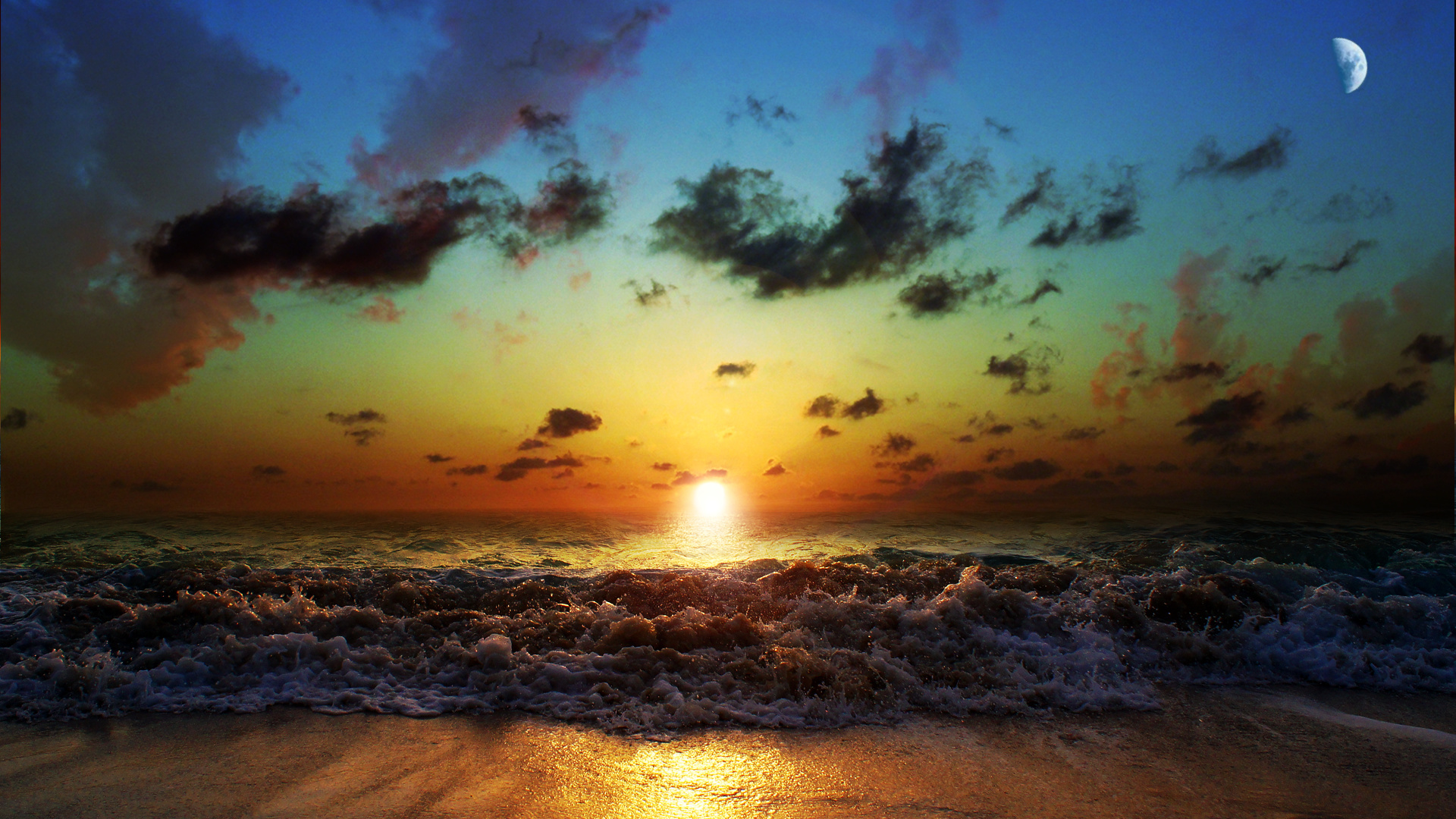 Most Beautiful Sunset HD Wallpaper MixHD