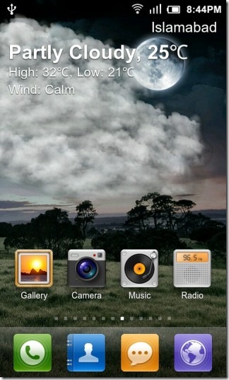  with go weather and it comes with its own weather live wallpaper too