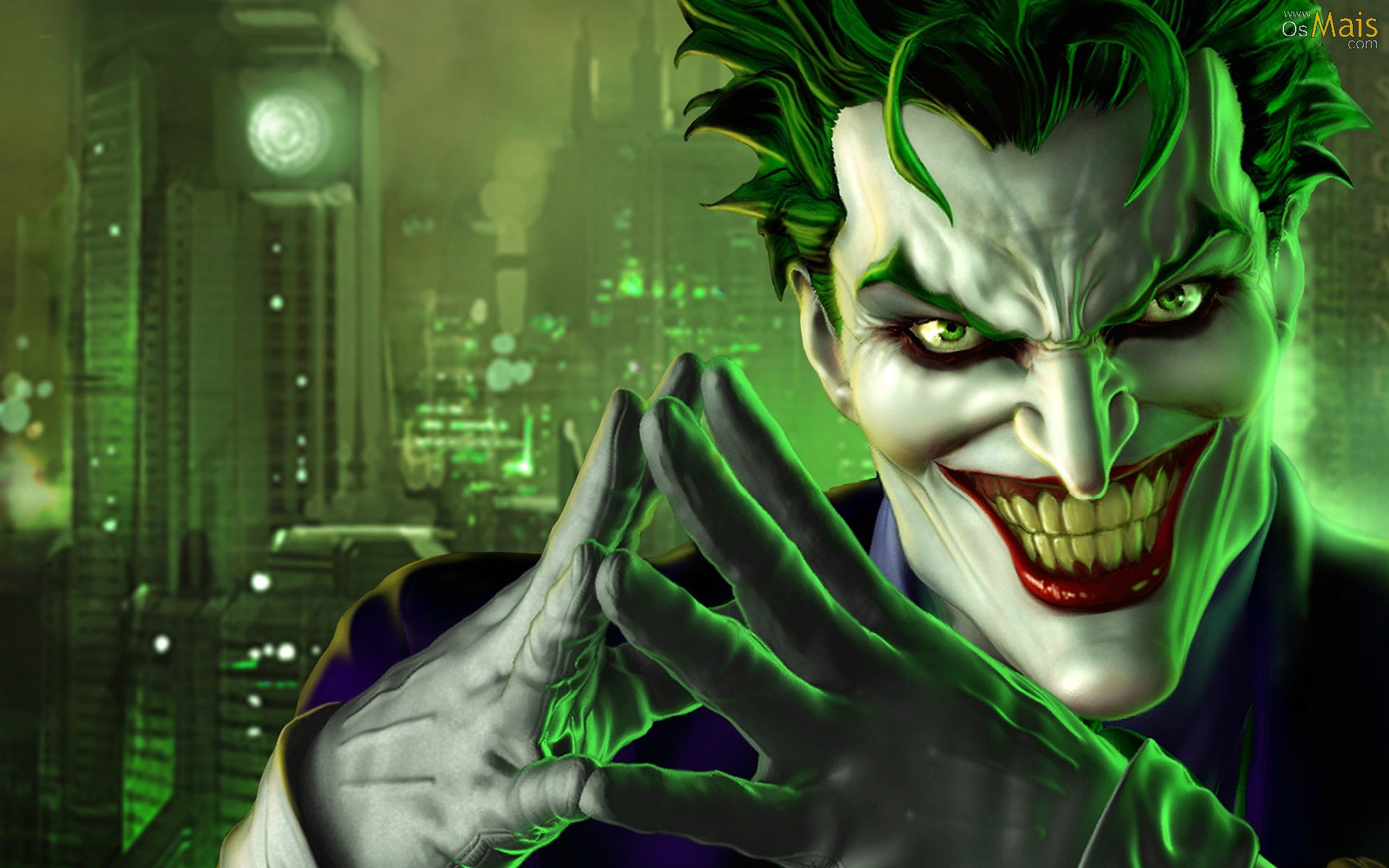 The Joker 3D Desktop HD Wallpaper