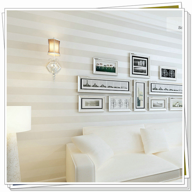 Free download contact paper stripe non woven fabrics wallpaper