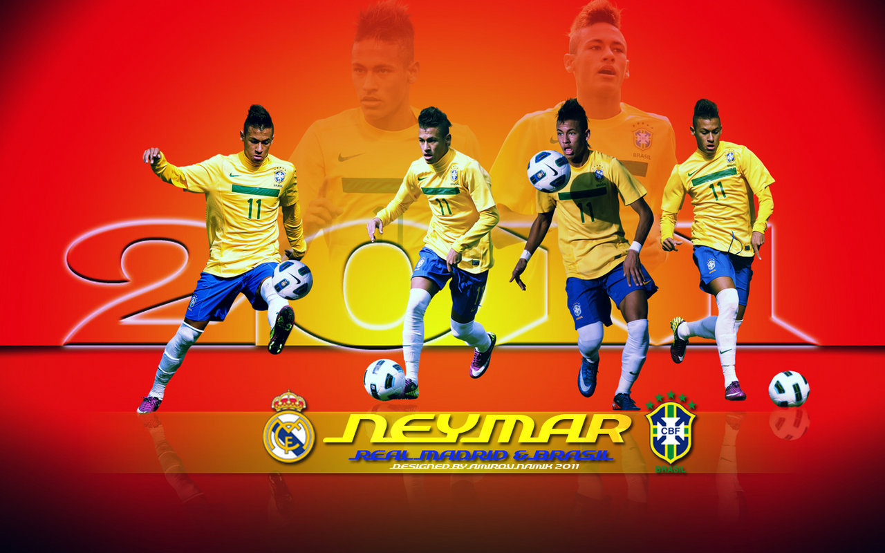 Football Neymar HD New Wallpaper