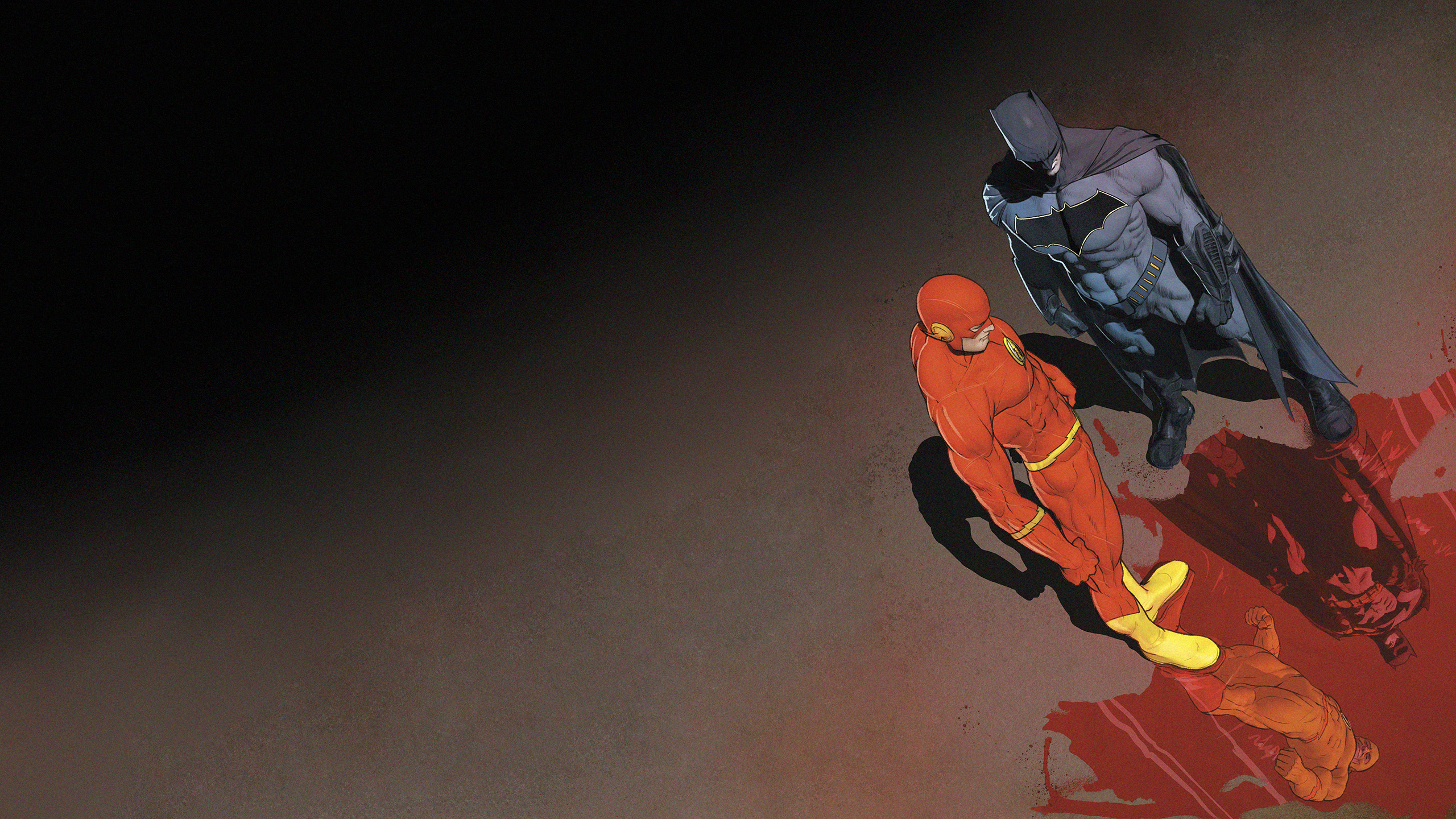 Batman Dc Comics Flash Reverse Wallpaper HD Superheroes 4k Image