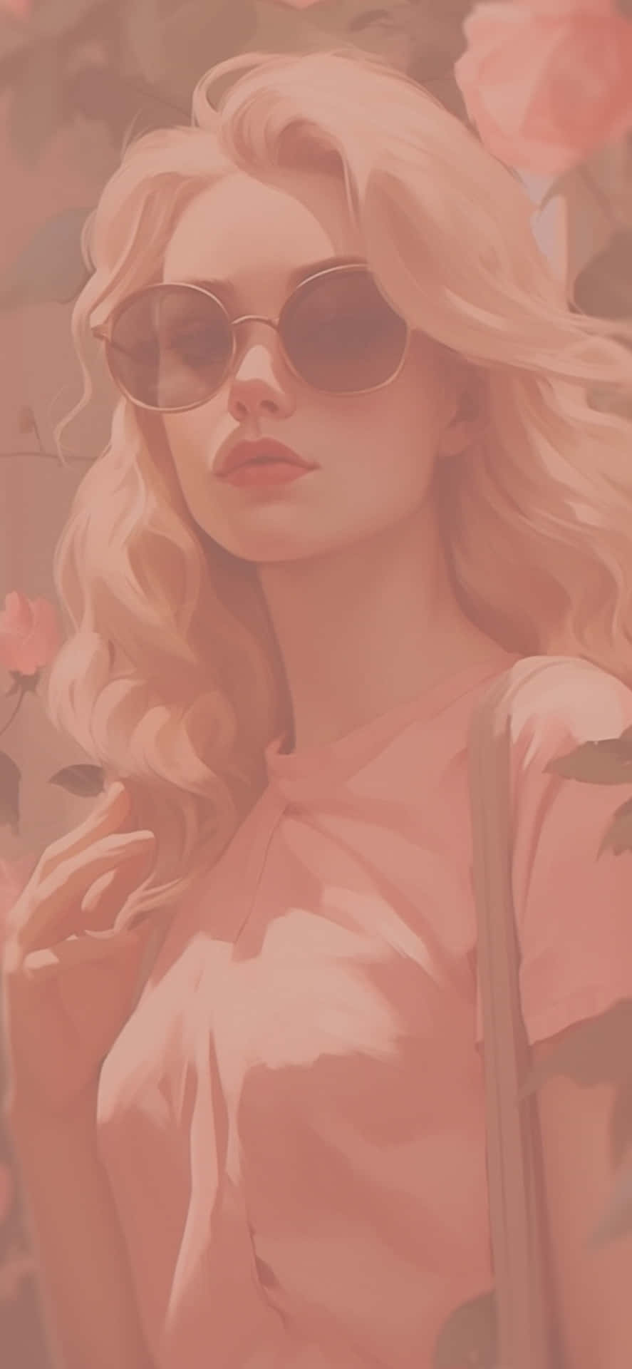 Preppy Girl Aesthetic Wallpaper