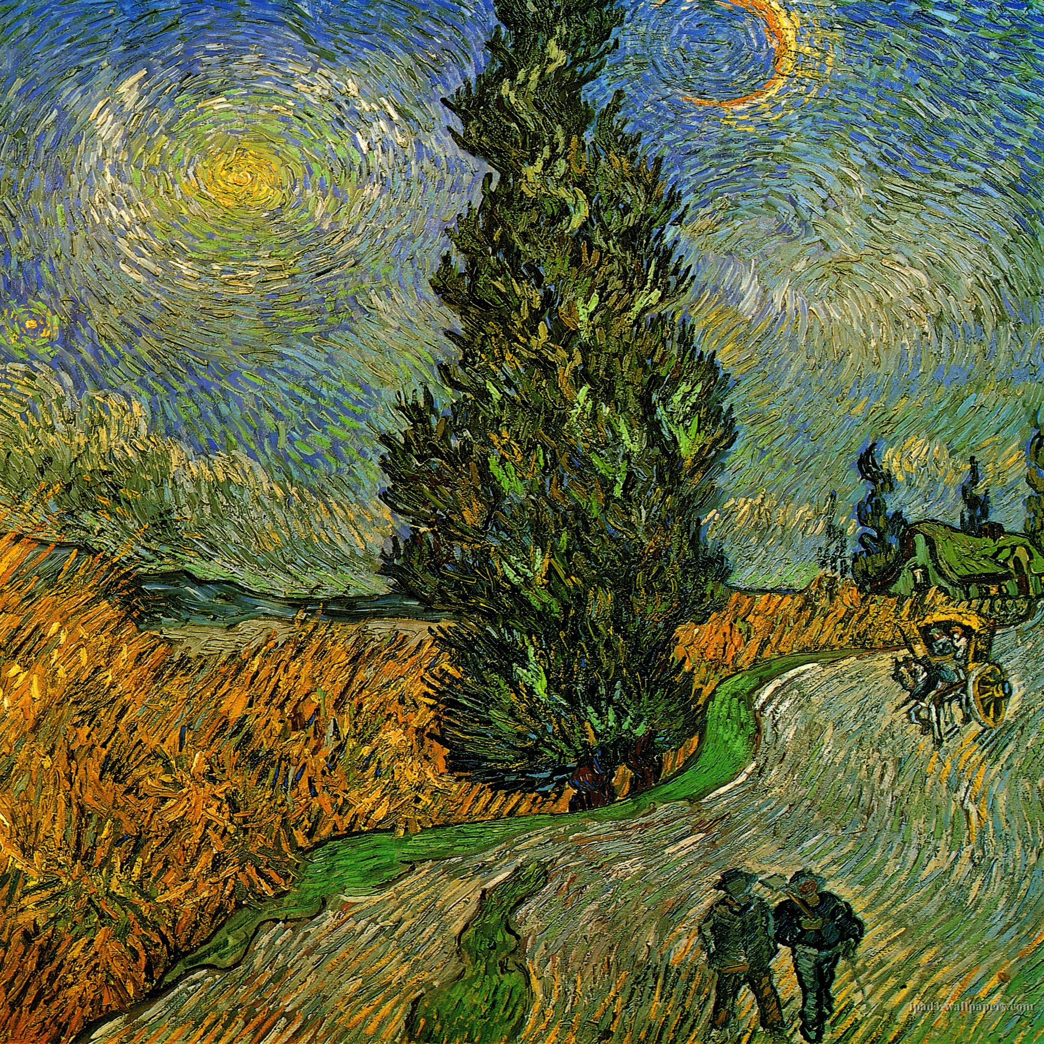 Vincent Van Gogh iPad Wallpaper New Background