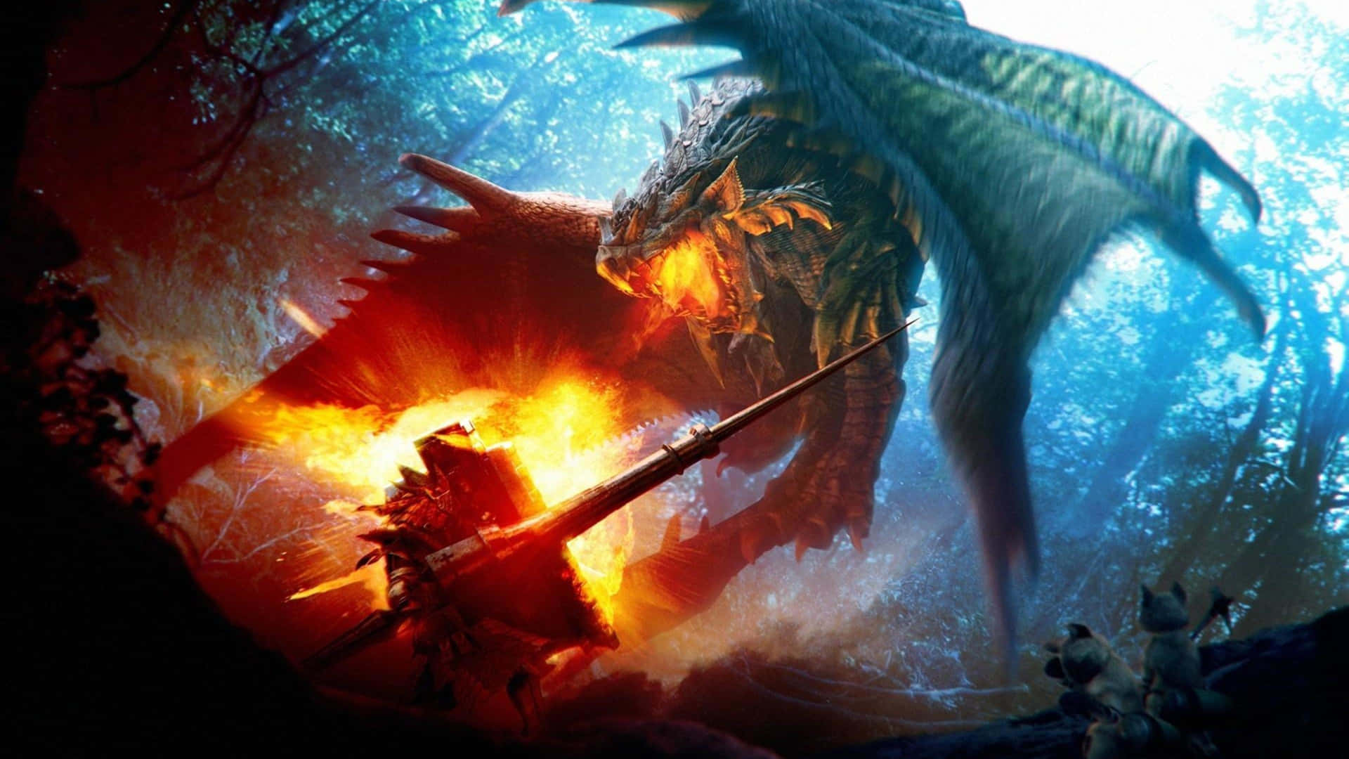 Epic Dragon 4k Wallpaper