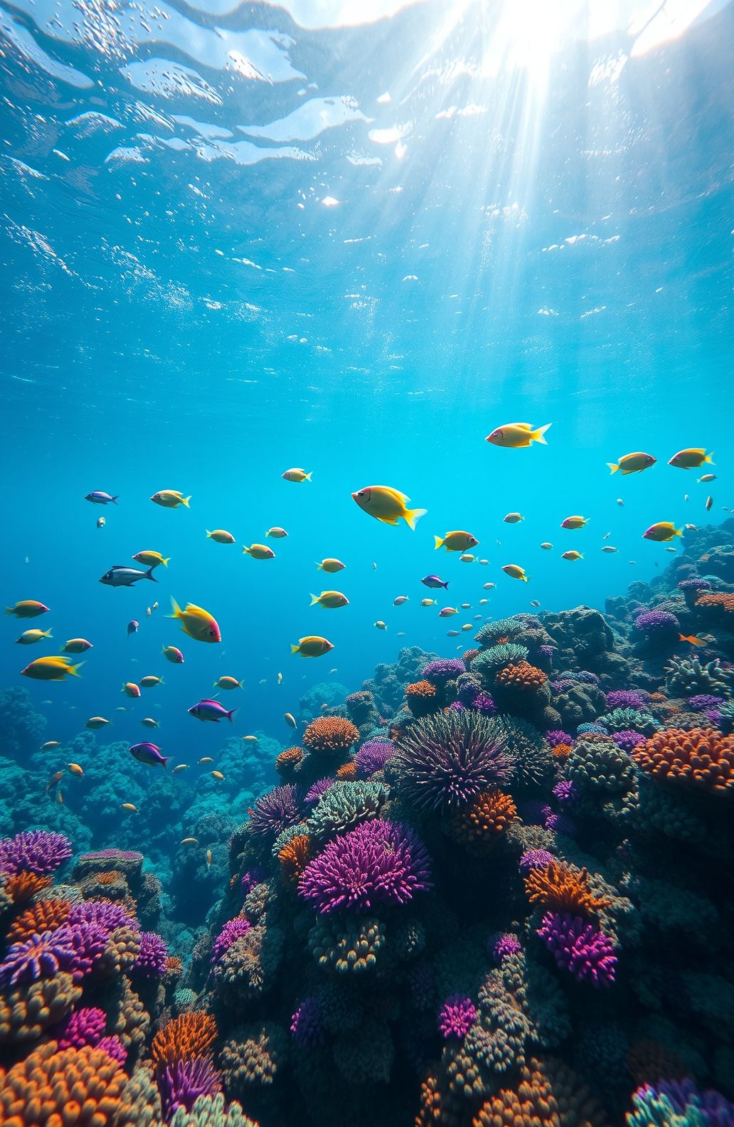 Under The Ocean Wallpaper
