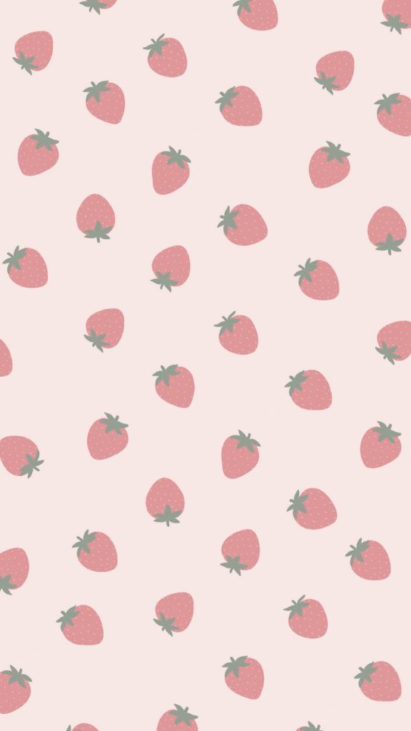 Strawberry Summer Phone Wallpaper Miloe Joanne