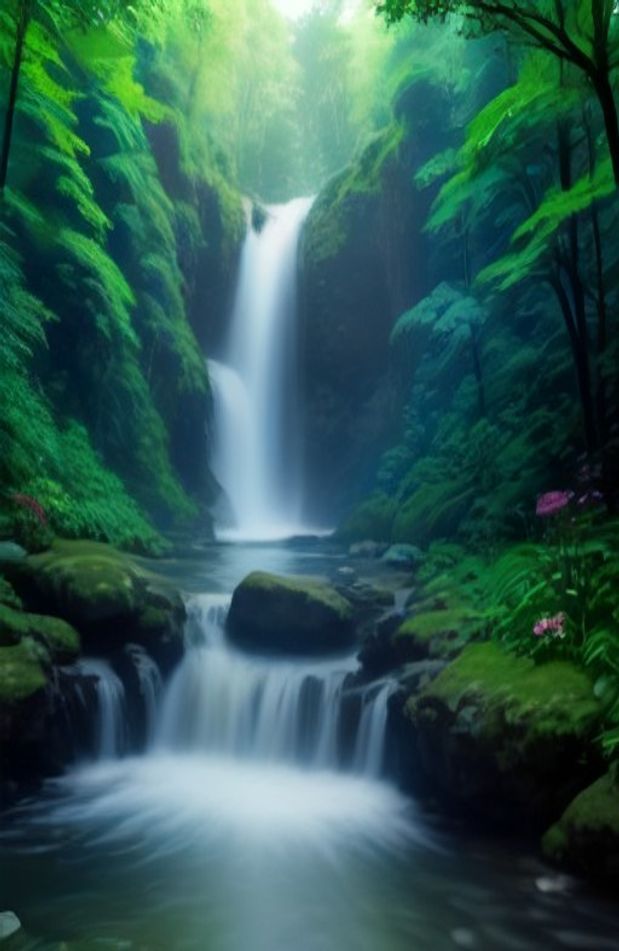 3d Waterfall Wallpaper