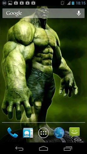 Bigger Hulk Live Wallpaper For Android Screenshot