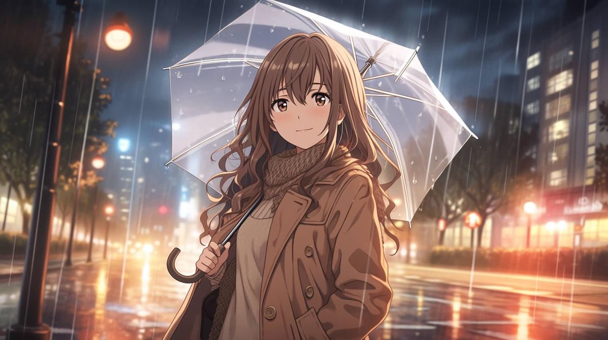 Cute Anime Girl Beautiful Background Wallpaper By Nwawalrus On