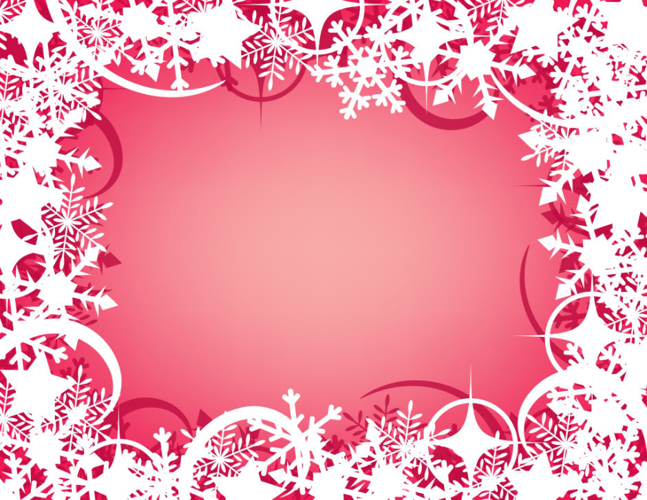 Christmas Pink Wallpaper Background Theme Desktop