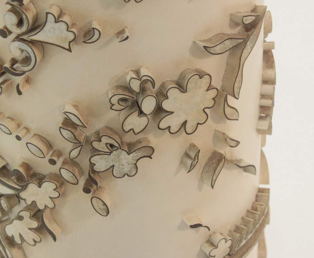 Free download Pair of Large Ivory Wallpaper Roll Table Lamps at 1stdibs