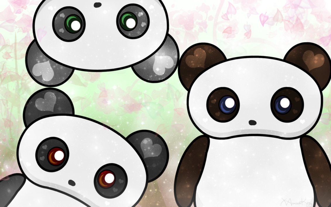 Kawaii Panda Desu Wallpaper For My Bestie By Kosmic Rainbow