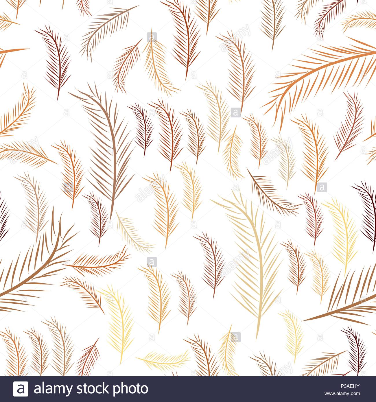 Seamless Illustrations Of Feather Good For Web Wallpaper