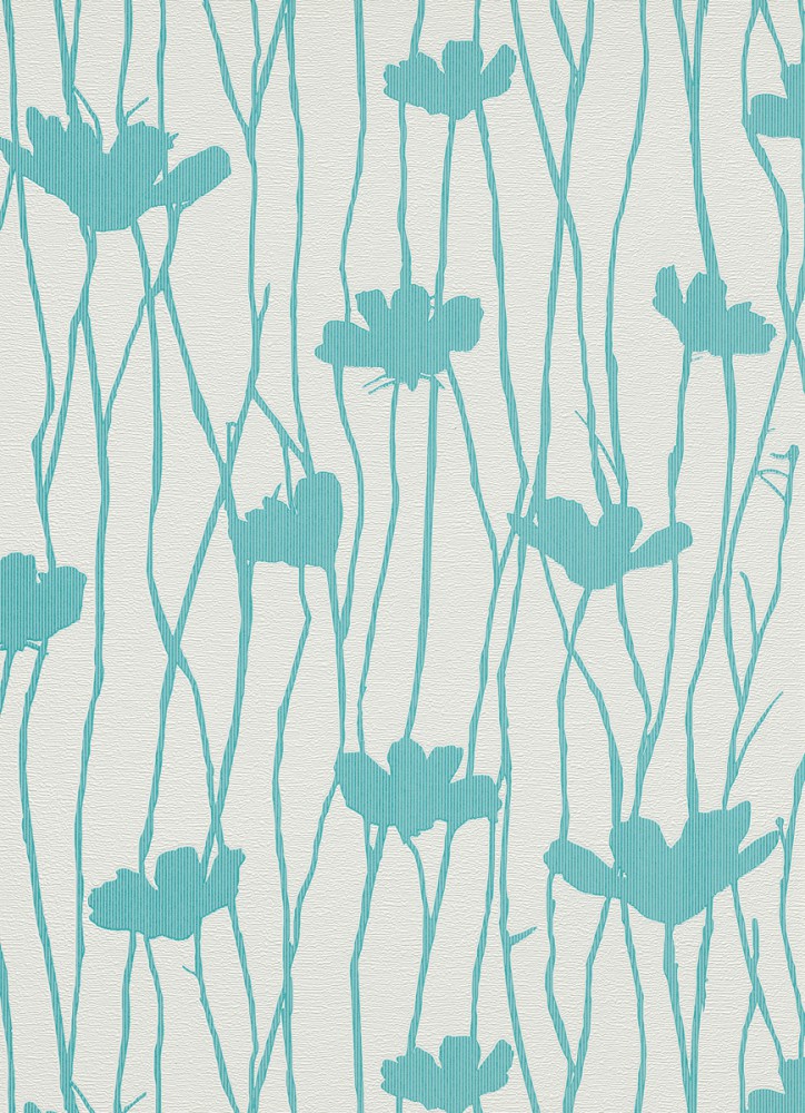Turquoise And White Wallpaper Group