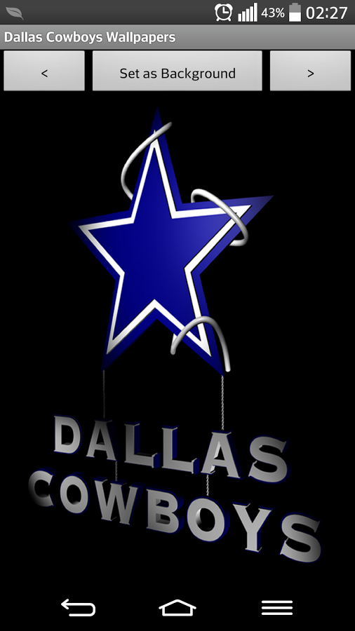 Dallas Cowboys Wallpaper Screenshot