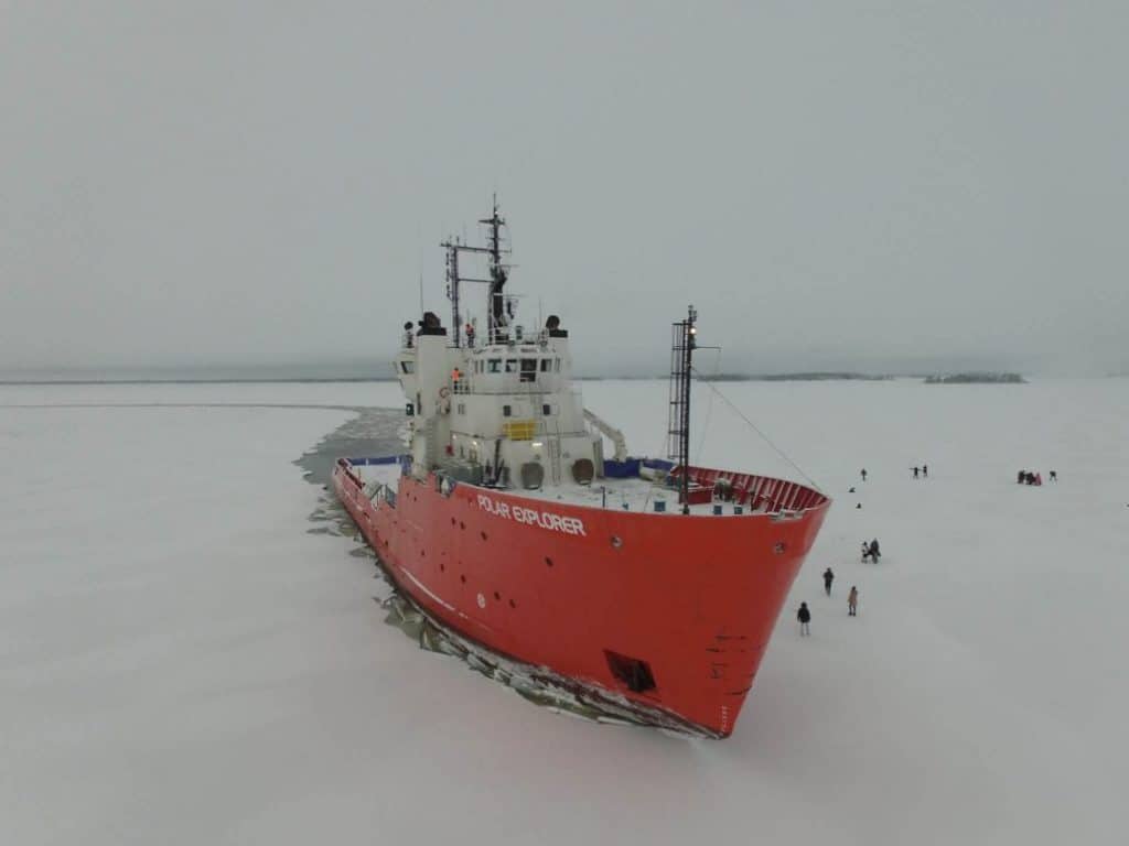 Polar Explorer Icebreaker Guided Tour Introduction