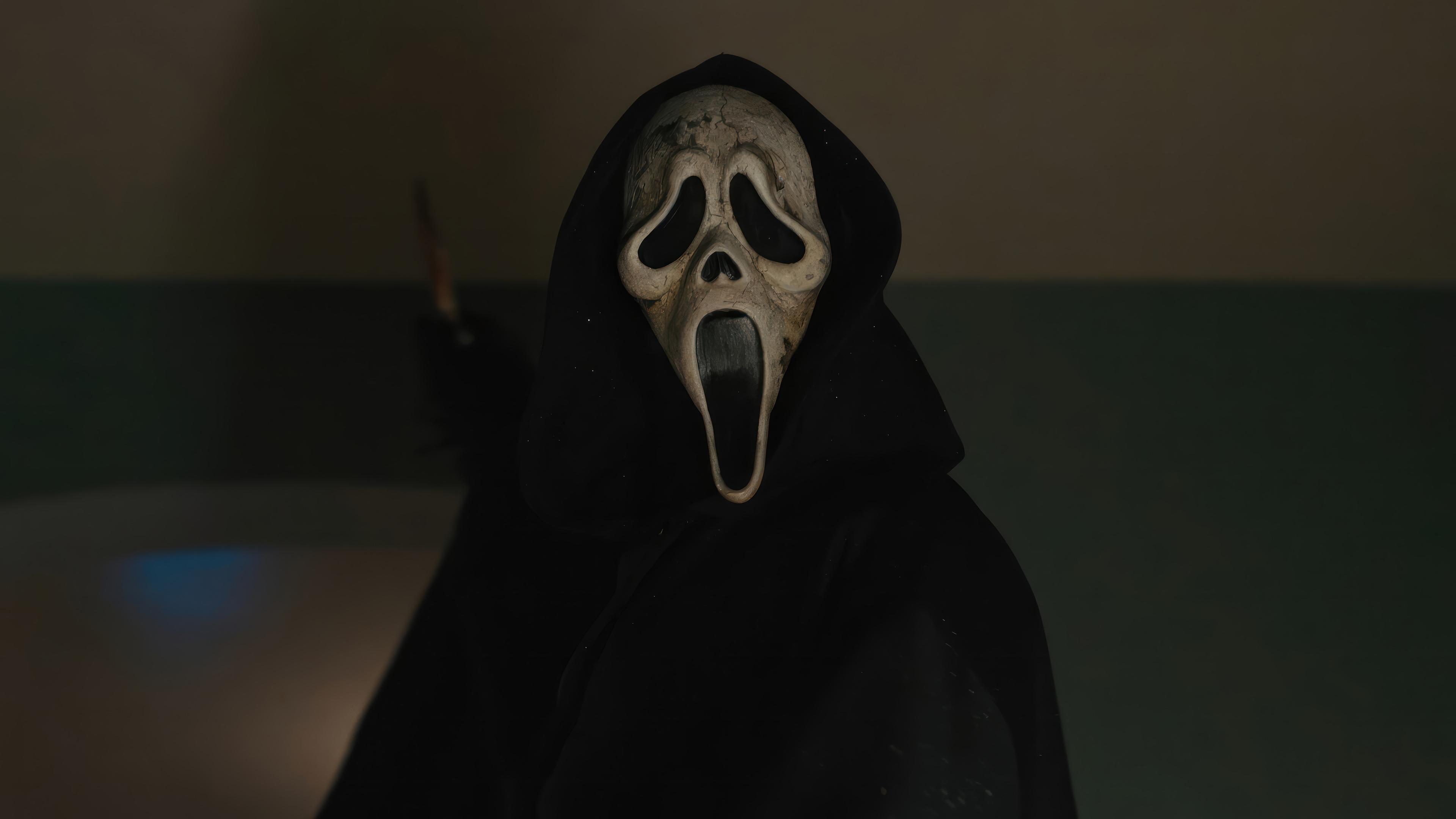 Scream 2022 Ghostface Wallpaper iPhone Phone 4K #7910e