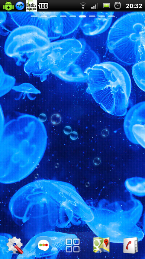 Underwater Bubble Jellyfish Live Wallpaper Apps For Android Phone