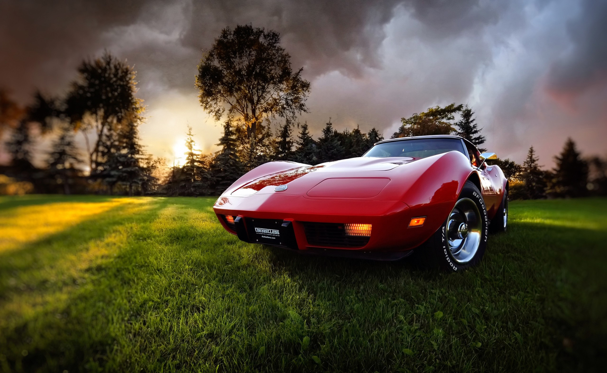 HD Corvette Background