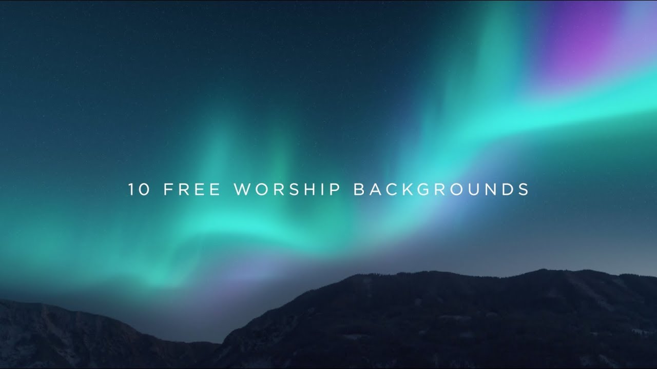 10 Free Worship Backgrounds [Free Download] Igniter Media Free