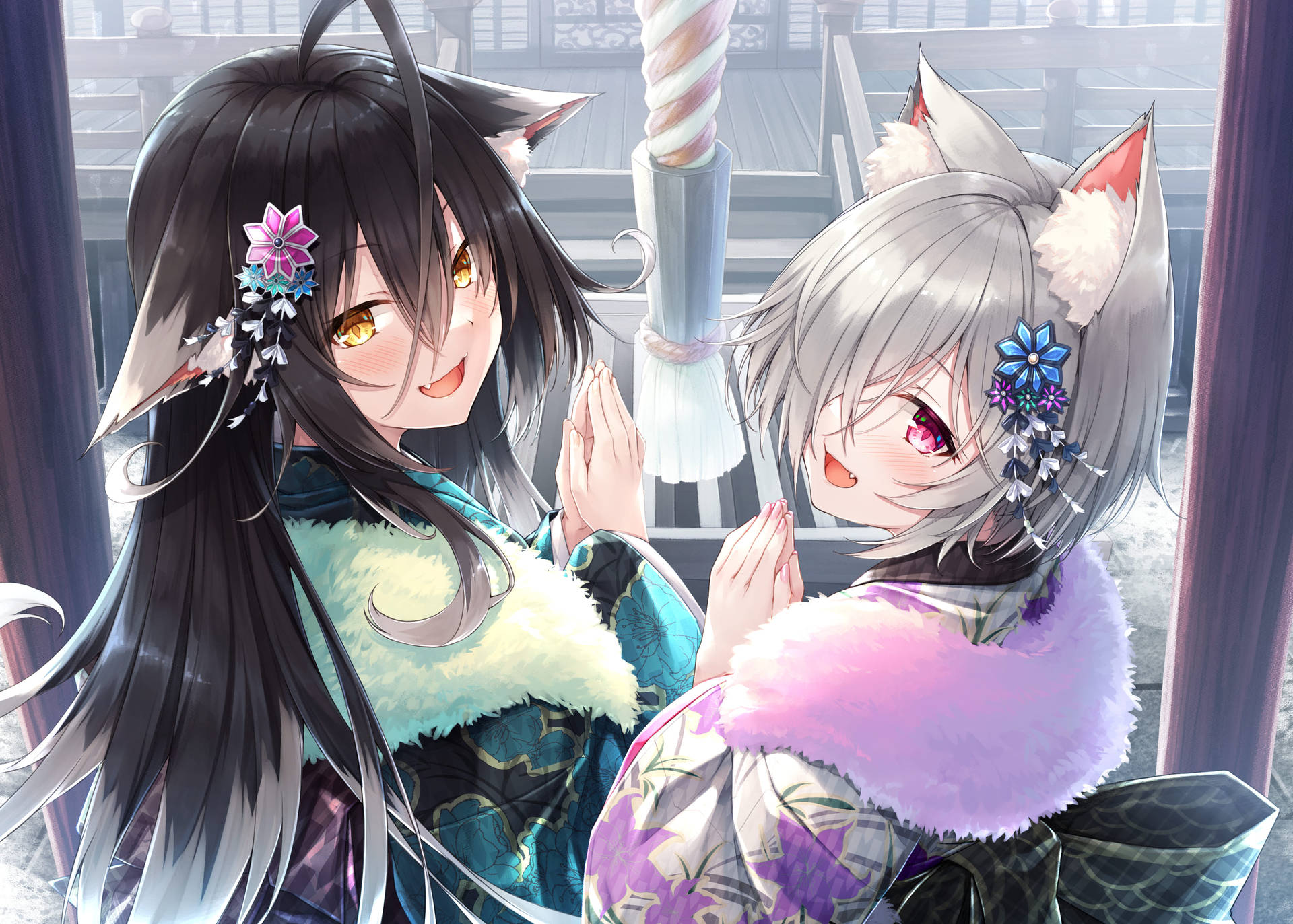 Anime Cat Wallpaper