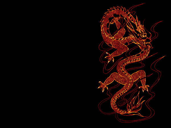 Chinese dragon wallpaper by Nigrita on