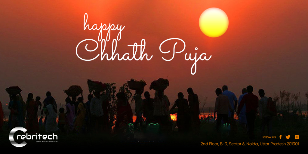 Crebri Technologies Private Limited On Chhath Puja Is