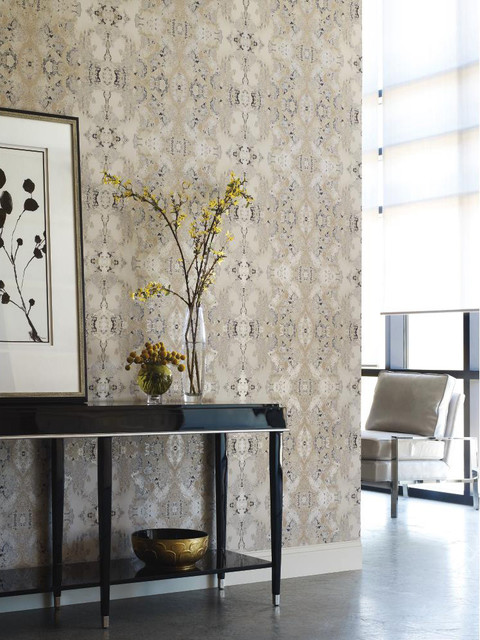 Candice Olson Wallcovering Modern Wallpaper Boston By