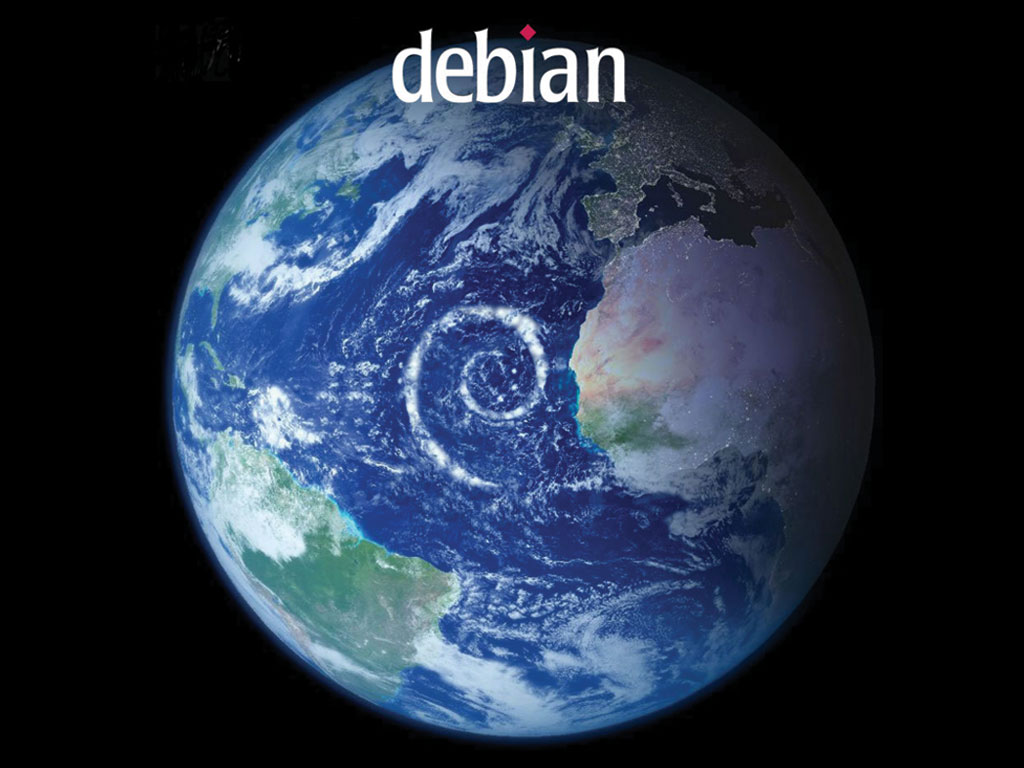 Debian S World Wallpaper