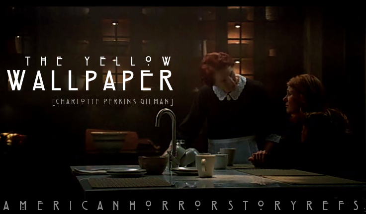 The Yellow Wallpaper S01e08 Rubber Man Episode Of Ahs