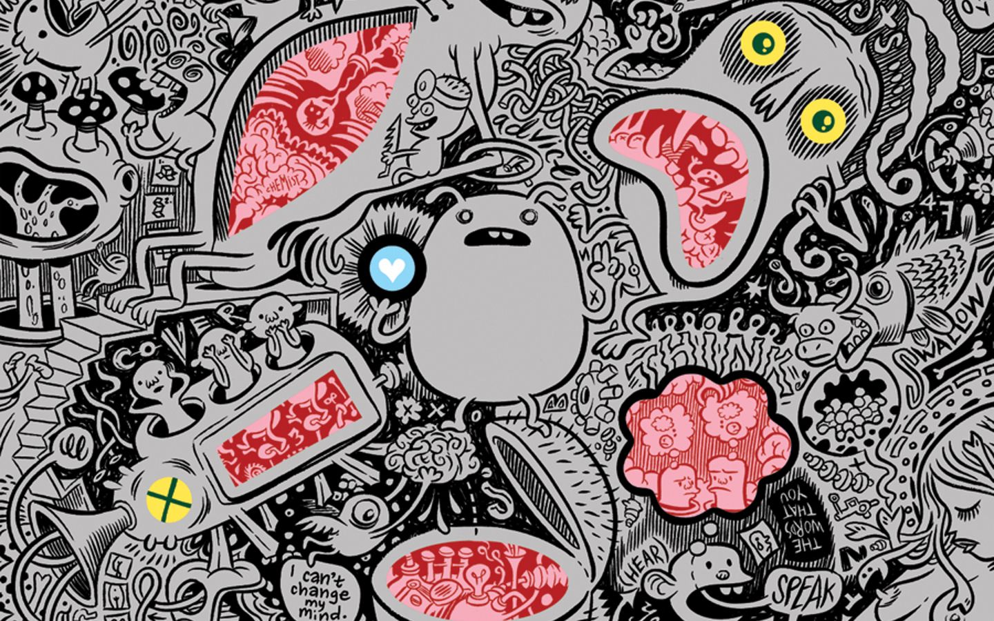 Crazy Mindset Wallpaper Myspace Background