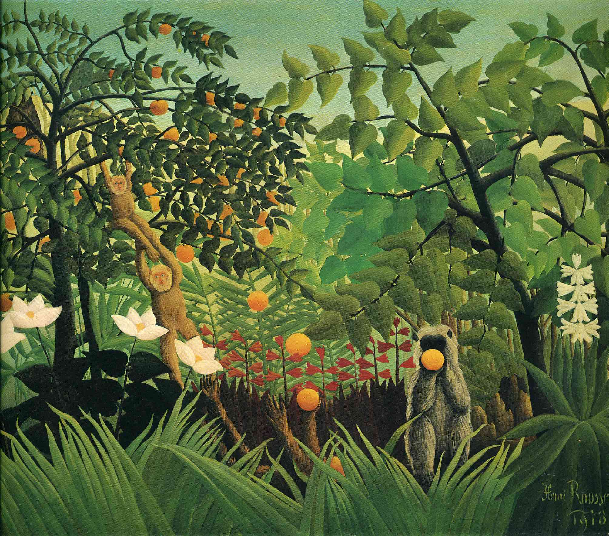 Rousseau and Martinique Wallpaper THE ART OF INTERIORS 2009x1771